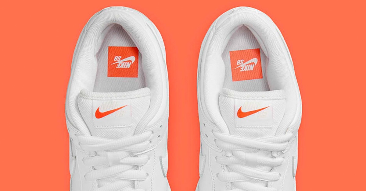 The Nike SB Dunk Low ISO Triple White Releases July 2024